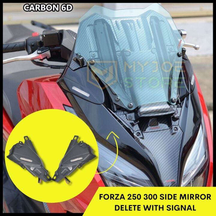 Honda Forza Side Mirror Delete Cover With Signal For Forza 250 350 300