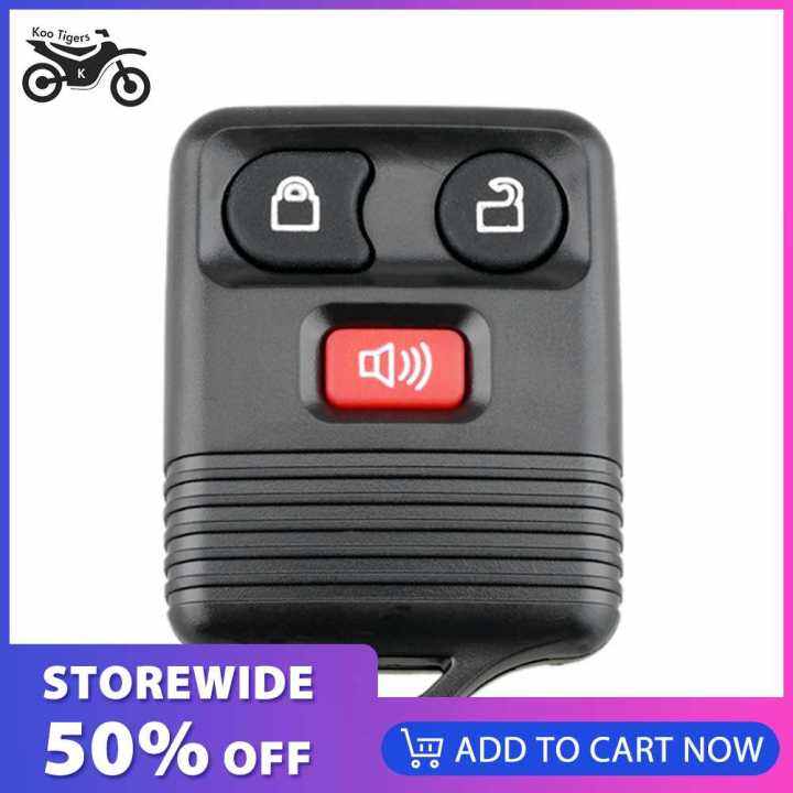 3 Buttons Car Key Fob Case Replacement Shell for Ford Ranger F150 F250