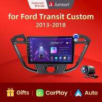 Junsun เครื่องเสียงติดรถยนต์ V1 GPS,วิทยุอัตโนมัติแอนดรอยด์สำหรับ Ford การเดินทางแบบหนดเอง2013-2018 4G เครื่องเสียงติดรถยนต์มัลติมีเดีย2Din