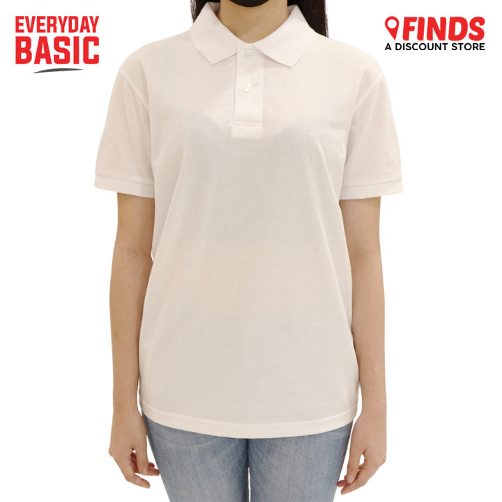 Everyday Basic Tuck Polo Shirt - White | Lazada PH