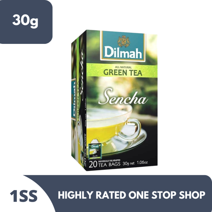 Dilmah Green Tea Sencha 20 Tea Bags 30g Lazada PH