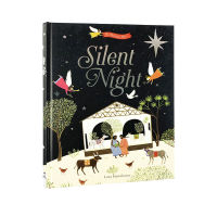 Silent night childrens art illustration picture book parent-child reading art training English original imported books childrens illustration story book boutique picture book suitable for children aged 3-6