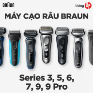 CHÍNH HÃNG Máy cạo râu Braun Series 3, 5, 6, 7, 9 MADE IN GERMANY thumbnail