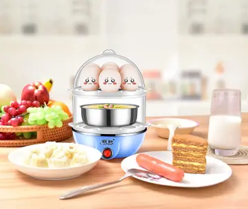 6Pcs Egg Boiler Poachers Steamer 6 Pieces Multi Functional Egg