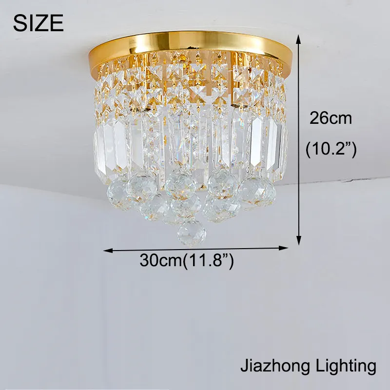 Modern 30cm 4 Lights Layers Crystal, Can You Make A Chandelier Longer
