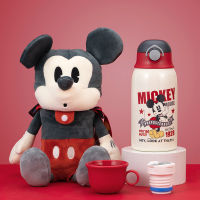 Mickeys Minnies Lotso ถ้วยฉนวนกันความร้อนของเด็กโรงเรียนขวด316เหล็กสแตนเลสน้ำถ้วยดื่มทารกอนุบาลพร้อม0000ฟาง