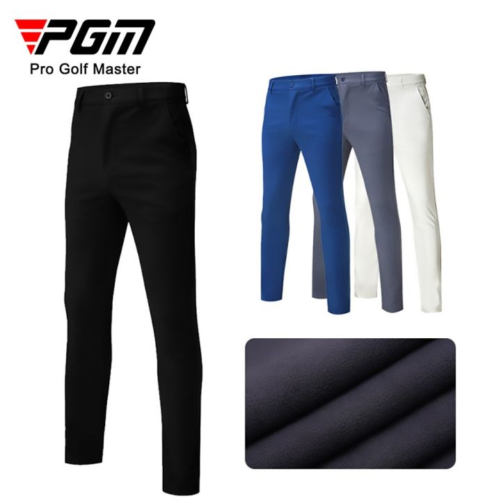 ๑-pgm-golf-men-39-s-pants-sports-autumn-and-winter-warm-elastic-waterproof-thickening-fleece-cold-proof-men-39-s-sportswear-comfortable