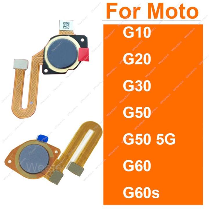 เซ็นเซอร์ตรวจสอบลายนิ้วมือสายยืดหยุ่นสำหรับ-motorola-moto-g10-g50-g30-g20-g60-g60s-g50-5g-อะไหล่เปลี่ยน-lpx3762อะไหล่อะไหล่เปลี่ยน