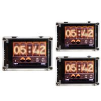 ▦ஐ 2.4 Inch Voice Activated Music Spectrum Rhythm Level Indicator VU Glow Clock HD LCD Multi-Mode