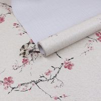 ❃ Vintage Self Adhesive Wallpapers Floral Pattern Living Room Background Wall Stickers Removable Furniture WALL Decor Sticker