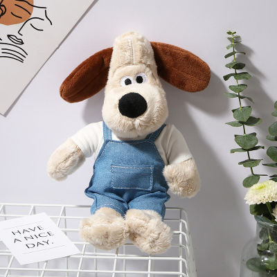 20cm Plush Wallace Gromit Toy Animal Dog Doll Kids Gift Ornament Sofa Decor