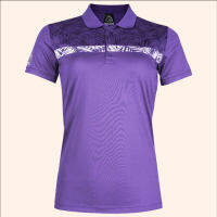 EGO SPORT EG6172 เสื้อโปโลหญิงแขนสั้น สีม่วงเข้ม