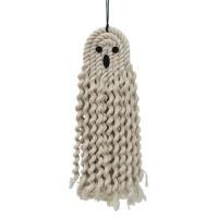 Scary Ghost Decor Tassel Small Spooky Ghost Pendant Ghost Shape Design Halloween Ornaments for Tree Wall Living Room Porch Front Door big sale