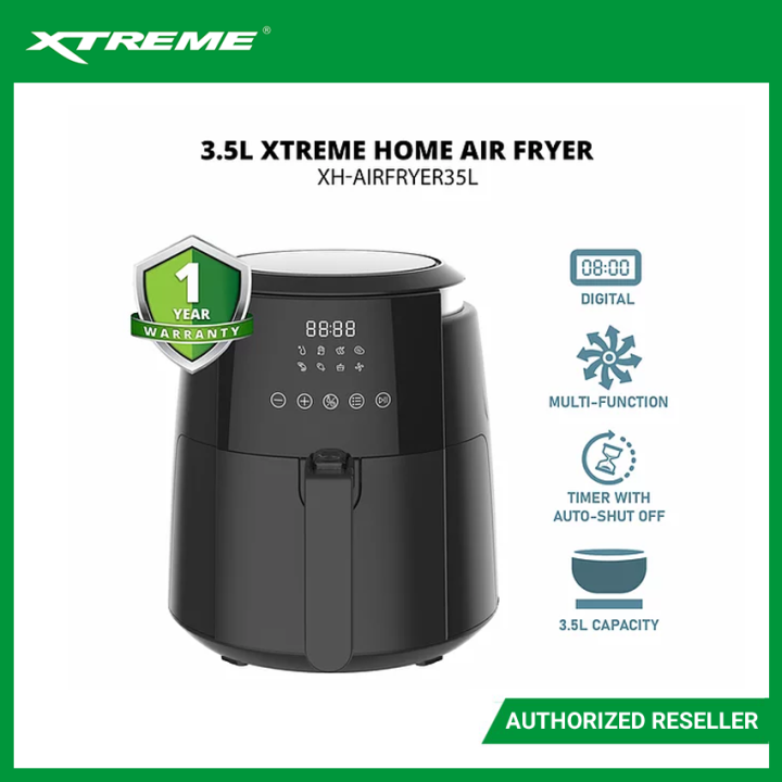 XTREME AIR FRYER XHAIRFRYER35L 3.5L Digital Air Fryer with Multi
