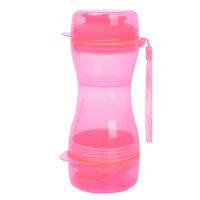 Portable Pet Dog Water Bottle Outdoor Training Food Storage Bottle PP Dogs Water Dispenser for Large Dogs Pets Accessories Stuff