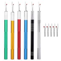 Fenrry 1Pcs Seam Ripper with 5Pcs Sewing Thread Unpicker Embroidery Remover Tools