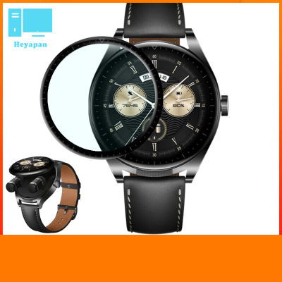หน้าจอนาฬิกากระจกนิรภัยป้องกันฟิล์มป้องกันการระเบิดเข้ากันได้สำหรับนาฬิกา Huawei อุปกรณ์เสริมตา