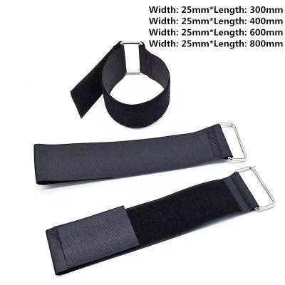 25 mm width black Velcro self adhesive binding tape nylon binding tape self adhesive binding tape 300 / 400 / 600 mm Adhesives Tape