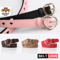 GIANTSHOP เข็มขัด Belt หัวเข็มขัดสไตล์ love (1302)