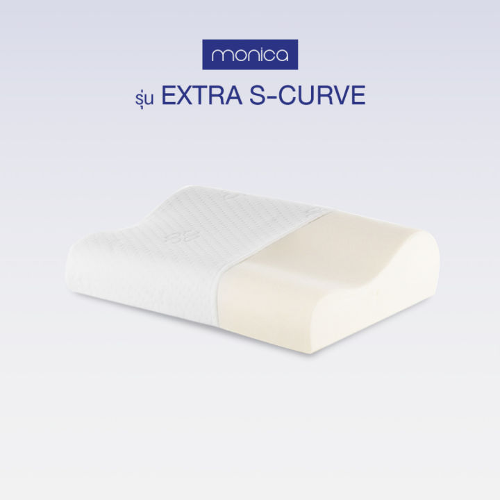 new-หมอนหนุน-หมอนเมมโมรี่โฟม-หมอนลดอาการกรน-หมอนสุขภาพ-แก้ปวดคอ-contour-memory-foam-pillow-for-healthy-sleep