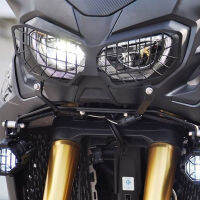 Black Motorcycle Front Headlight Headlamp Protection Head Lamp Light Grille Guard Cover Protector For HONDA CRF 1000 L LD Africa Twin CRF1000 CRF1000L CRF1000LD 2016 2017 2018 2019