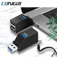 [HOT HAIXWLXKWW 589] USB 3.0 Hub 3พอร์ต Data Transfer Splitter สำหรับแล็ปท็อป Docking Station 2.0 Adapter อุปกรณ์เสริม