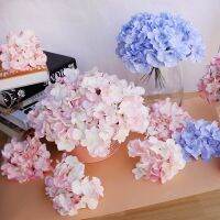 2pcs Colorful Decorative Flower HeadArtificial Silk Hydrangea flowerDIY Arch Background Wall Decorative Flowerfake floristics plastic household products artificial flowers Rattan Description