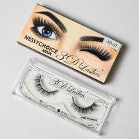 nessy choice ขนตาปลอมขนไหม 3D silk lash รหัส 3D -01