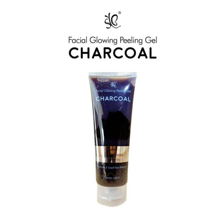 SYB Facial Glowing Peeling Gel Charcoal 130 ml Lazada Indonesia