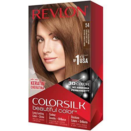 Revlon ColorSilk Hair Color, 54 - Light Golden Brown | Lazada PH