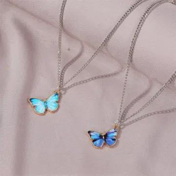 Butterfly pendants for deals necklaces