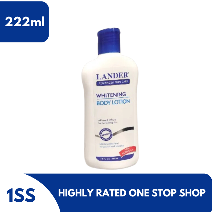 Lander Whitening Body Lotion, 222ml Lazada PH