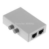 【The-Best】 Gadget Lab Bd Mini 2พอร์ต AB การแชร์เครือข่ายด้วยตนเองกล่องแยก RJ45เครือข่าย /Ethernet