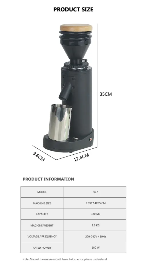 Xeoleo Electric Coffee Grinder Coffee Bean Miller 150w Espresso