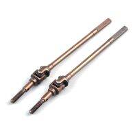 2Pcs Hard Steel Rear Axle CVD Front Shaft Dogbone for 1/10 Rc Crawler Axial SCX10 II 90046 47 59 60