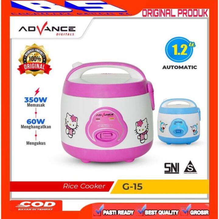 [BS] RICE COOKER KABSKTER MINI ADVANCE 1,2L 1 2 L 1,2 L DOBSEMON HELLO
