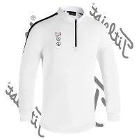 CODLi Ji Golf Long-Sleeved T-Shirt Mens Autumn Winter Zipper Jersey Quick-Drying Polo Shirt Top Sportswe