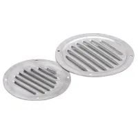 Stainless Steel Ventilation Exhaust Grille Wall Ceiling Air Vent Grille Ducting Cover Outlet Waterproof Vent Cap Accessories Exhaust Fans