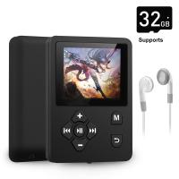 Mp3 MP4เครื่องบันทึกเพลงกีฬาวิทยุเครื่องเล่นดิจิตอลขนาดเล็กพร้อมจออุปกรณ์วิทยุพกพาของขวัญ