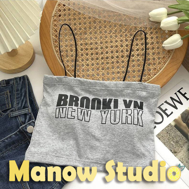 เกาะอก-เสื้อเกาะอกผู้หญิง-เกาะอกแฟชั่น-เกาะอกไร้ขอบ-322-manow-studio