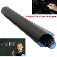 Vinyl Chalkboard Wall Stickers Removable Blackboard Decals Great Gift for Kids 45CMx100CM Learning Black Board Stickers