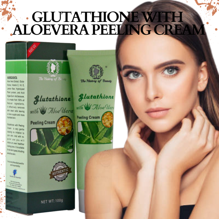 THE HISTORY OF BEAUTY GLUTATHIONE WITH ALOEVERA- Glutathione With Aloe ...