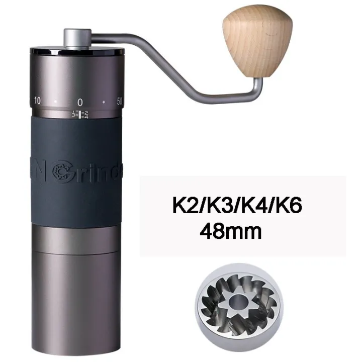 Kingrinder K2/K3/K4/K6 Manual Coffee Grinder 48Mm Burr Stainless Steel