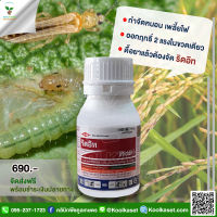 ริดอิท 250 ซีซี ป้องกันกำจัดเพลี้ย หนอนห่อใบข้าว หนอนกระทู้หอม หนอนเจาะฝัก เพลี้ยไฟ คูลเกษตร Kl21