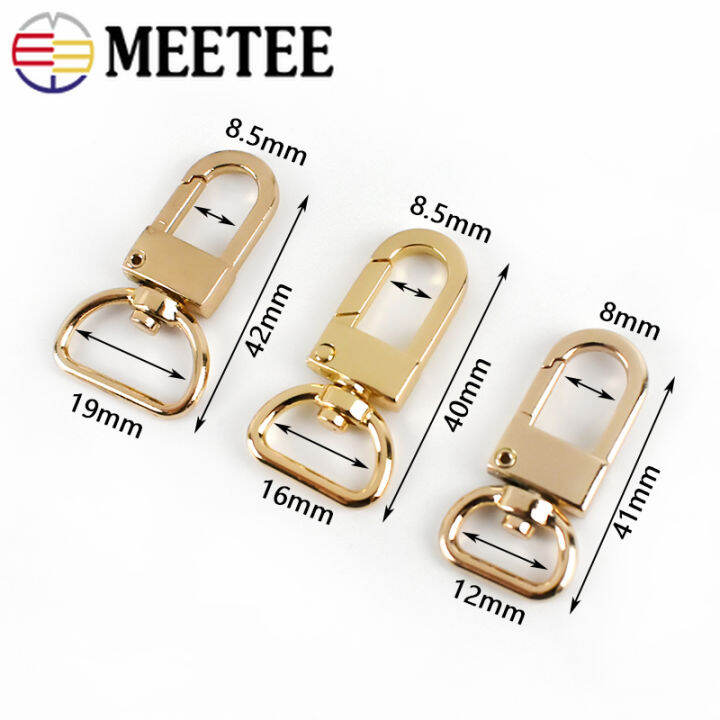 1020pcs-meetee-131619mm-metal-d-tail-bag-strap-buckles-lobster-swivel-trigger-clips-snap-hook-webbing-hang-buckle-accessories