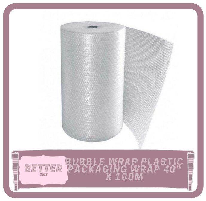 Better One Bubble Wrap Plastic Packaging Wrap 40" x 100m Lazada PH