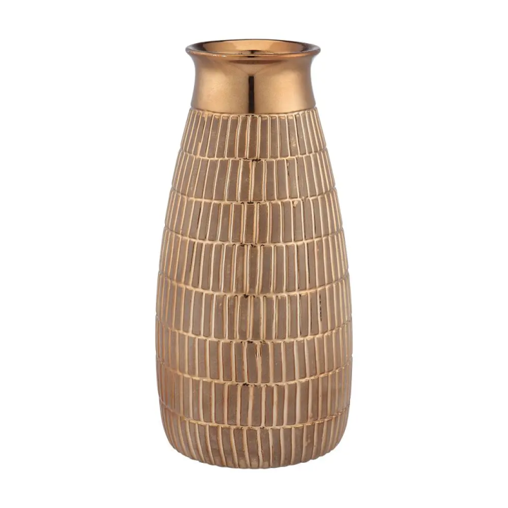 orzer-แจกัน-ตั้งโต๊ะ-แจกันตกแต่ง-ขนาด-11-นิ้ว-สีทอง-classic-modern-vase-golden