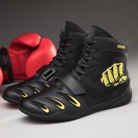 New Professional Boxing Shoes Men Women Big Size 36-46 Luxury Boxing Sneakers Wrestling Footwears Quality Wrestling Shoes