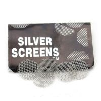 ❀▬ 50tablets 10/15/20mm Stainless Steel Smoking Pipe Filter Silver Screens Hookah Pipes Gauze Mesh Net Tobacco Smoking Accessories