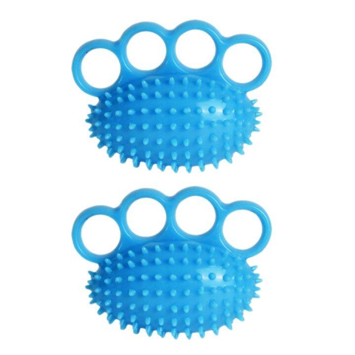2Pcs Hand Exercise Ball Finger Therapy BallGrip Strengthening Resistance Strength Trainer for